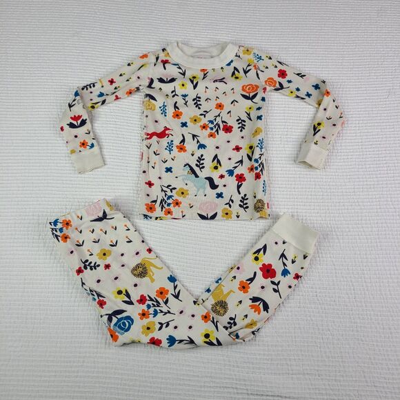Hanna Andersson Other - Hanna Andersson Pajamas Make It Magic 100 cm US 4 Organic Lion Unicorn Fox